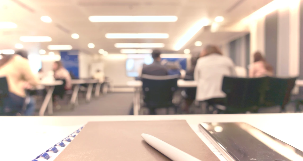 Electrical training courses UK classroom with learners studying during accredited electrician training at Bespoke Electrical Training, Lichfield.